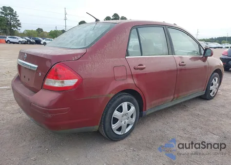 2007 Nissan Versa из США, поврежденный, VIN 3N1BC11E97L414975